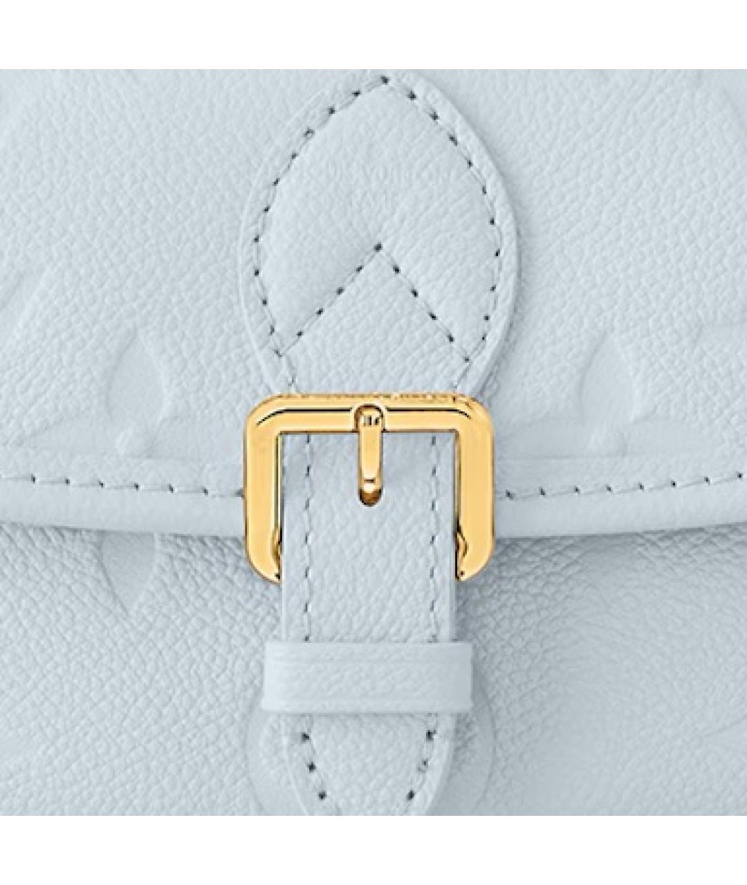 LOUIS VUITTON Голубая сумка через плечо, фото 4