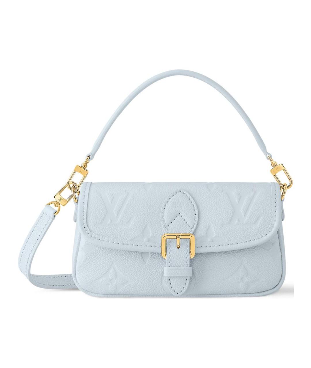 LOUIS VUITTON Голубая сумка через плечо, фото 1