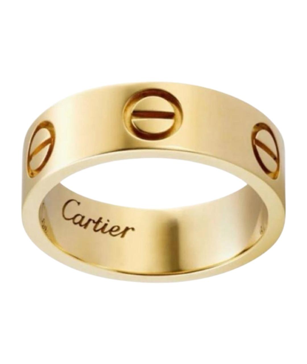 CARTIER Желтое кольцо из желтого золота, фото 1
