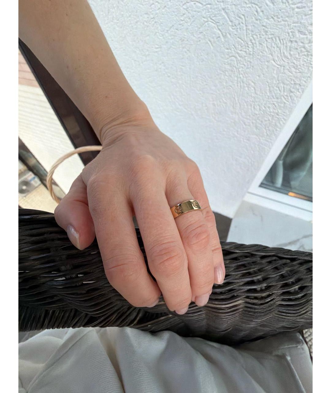CARTIER Желтое кольцо из желтого золота, фото 3