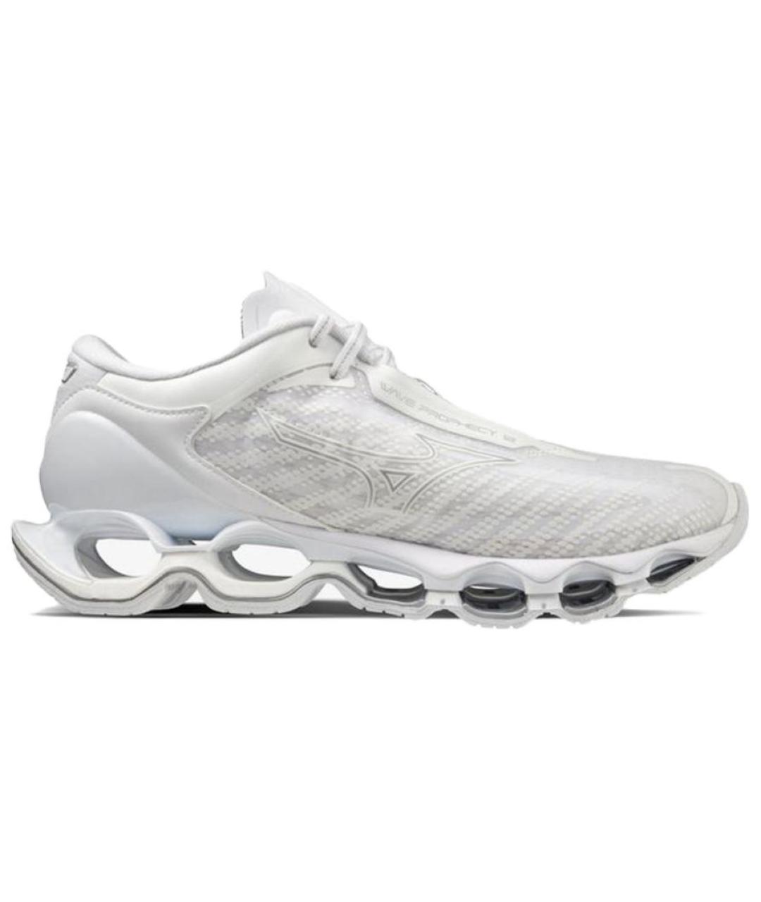 MIZUNO Серебряные низкие кроссовки / кеды, фото 1