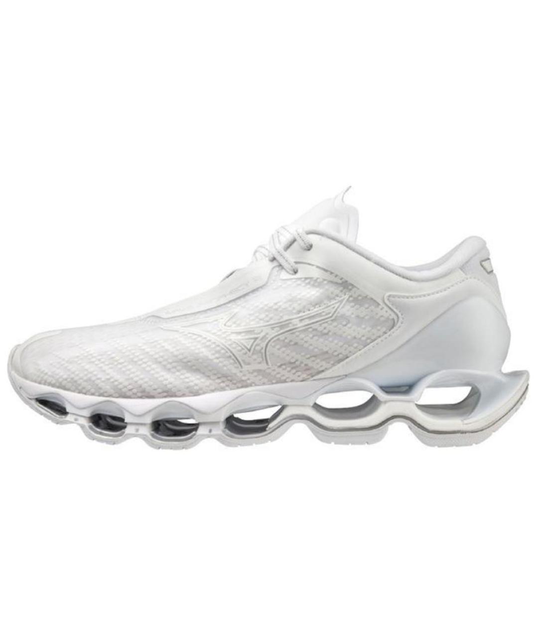 MIZUNO Серебряные низкие кроссовки / кеды, фото 2