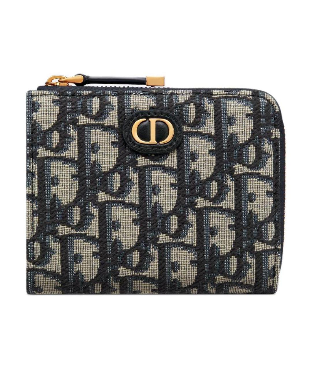 CHRISTIAN DIOR Темно-синий кошелек, фото 1