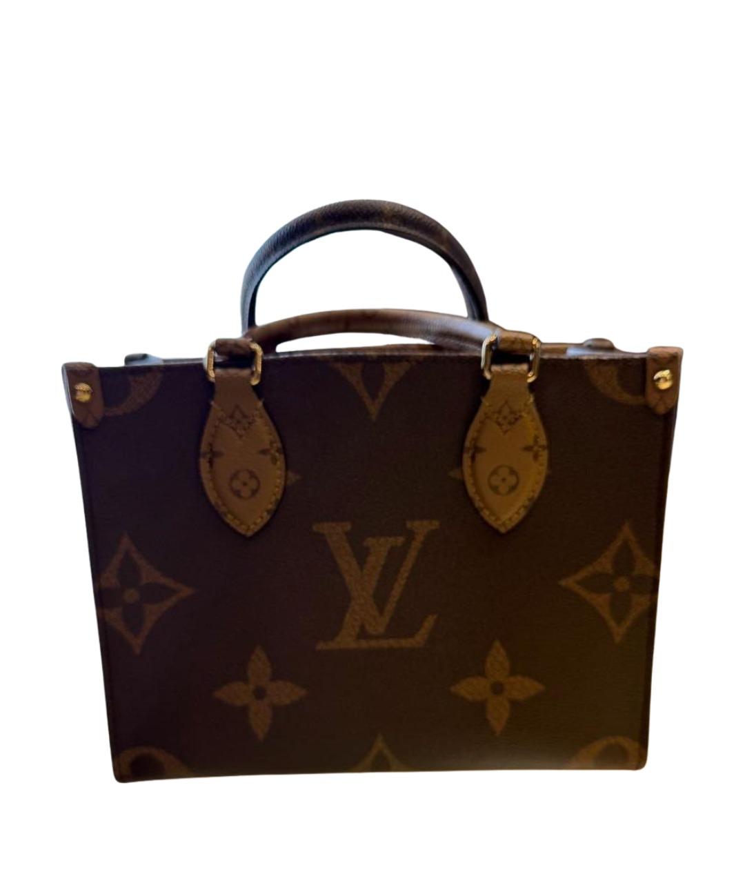 LOUIS VUITTON Коричневая сумка тоут, фото 1
