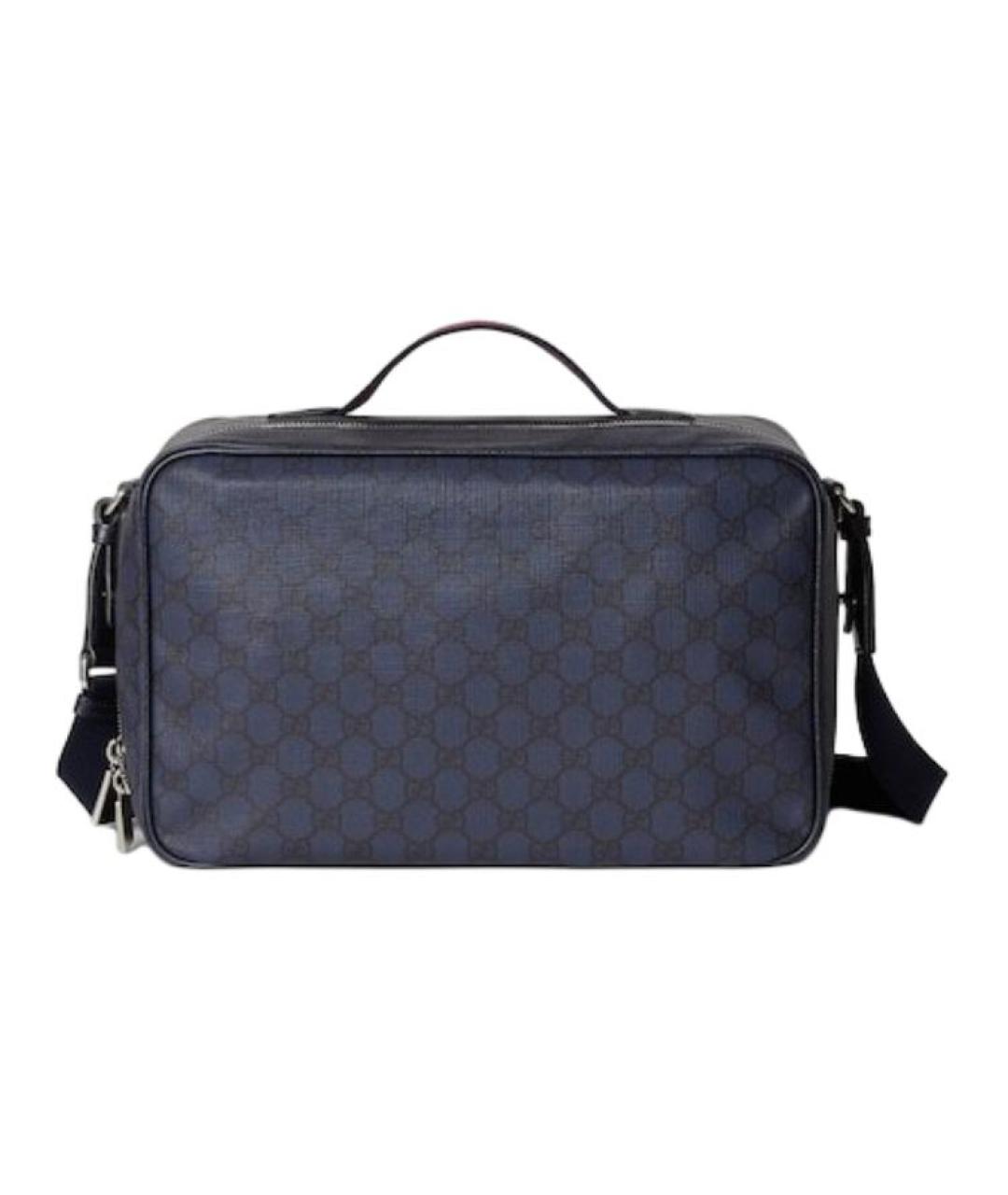 GUCCI Темно-синяя сумка на плечо, фото 1
