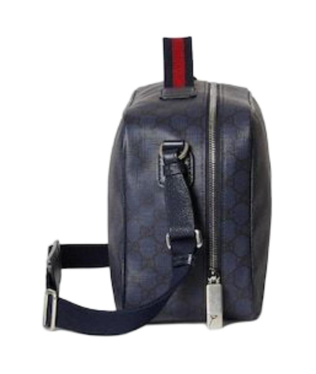 GUCCI Темно-синяя сумка на плечо, фото 5