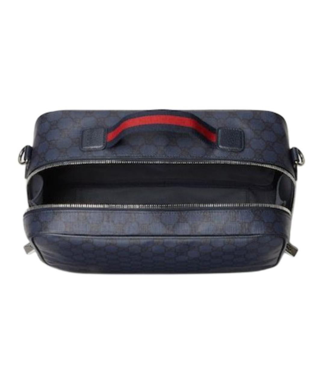 GUCCI Темно-синяя сумка на плечо, фото 4