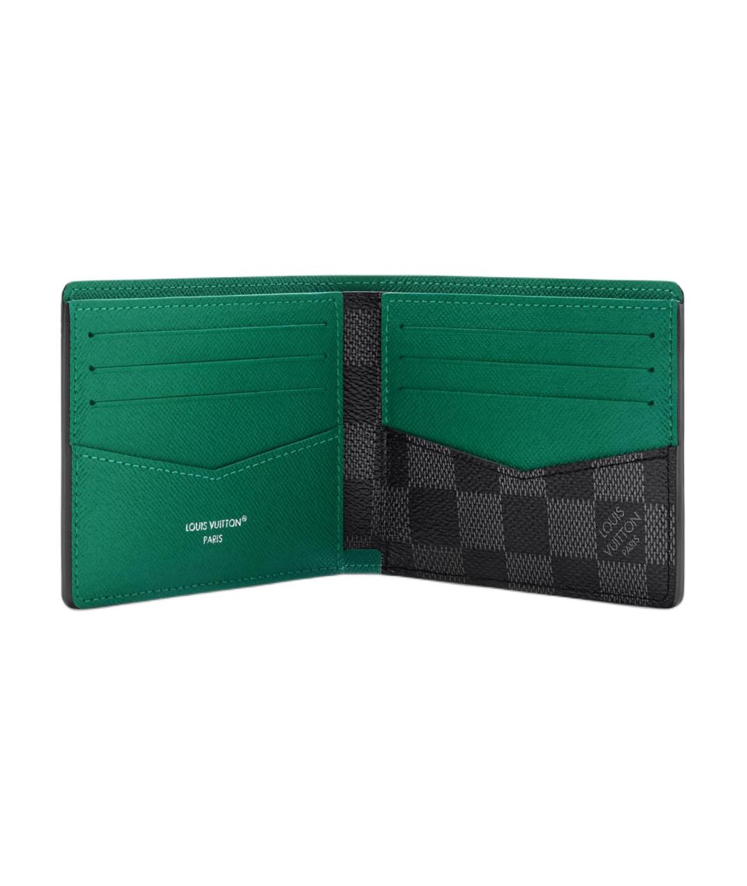 LOUIS VUITTON Черный кошелек, фото 4