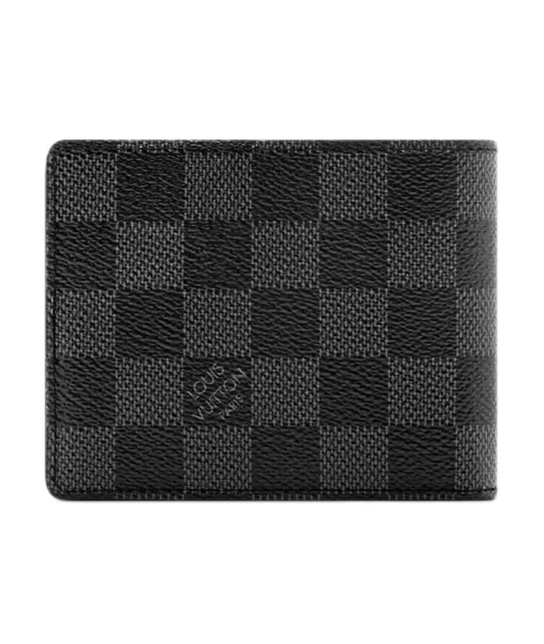 LOUIS VUITTON Черный кошелек, фото 3