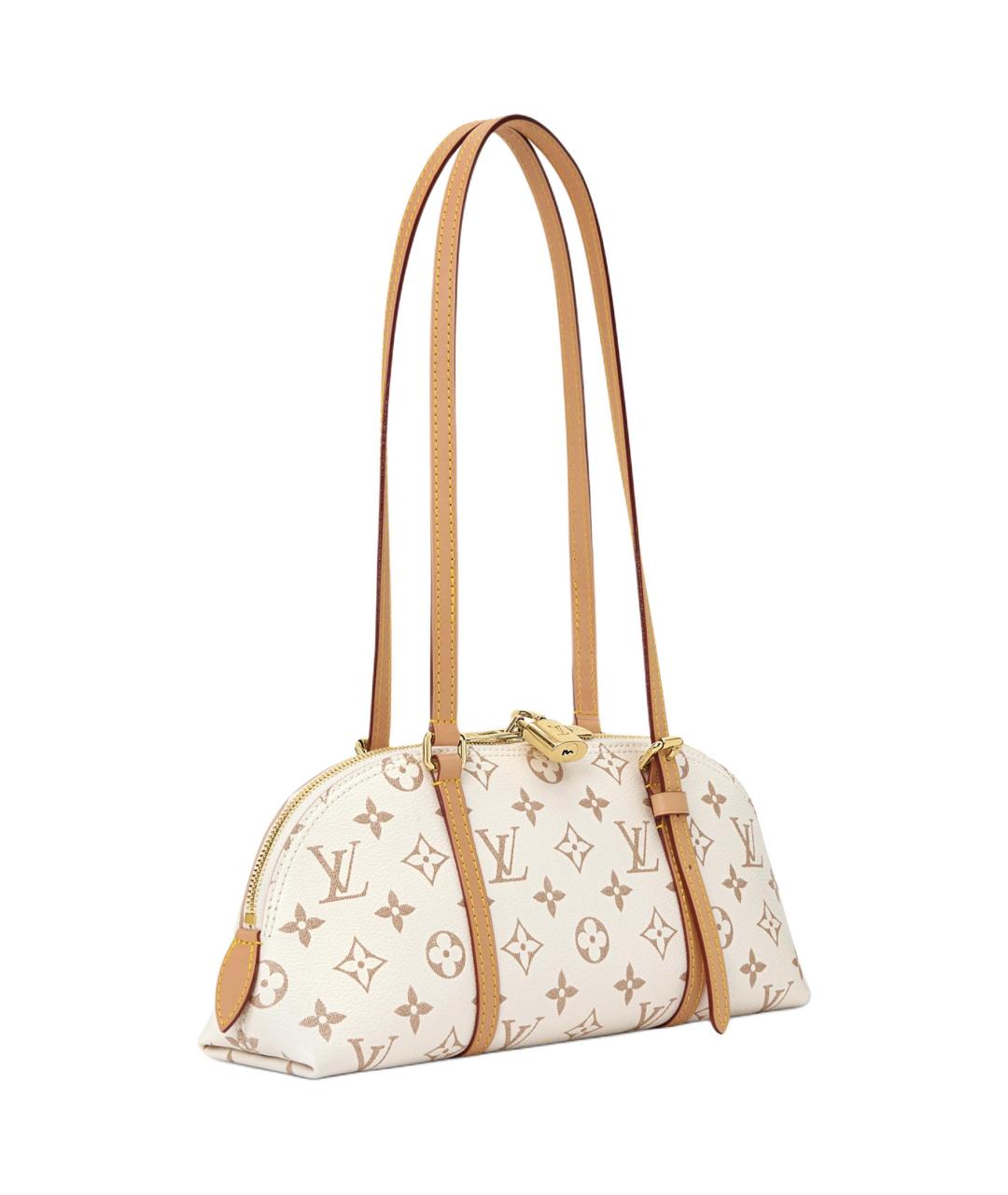 LOUIS VUITTON Бежевая сумка через плечо, фото 2
