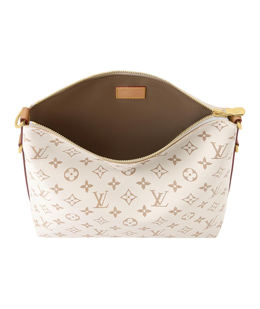 LOUIS VUITTON Бежевая сумка через плечо, фото 4
