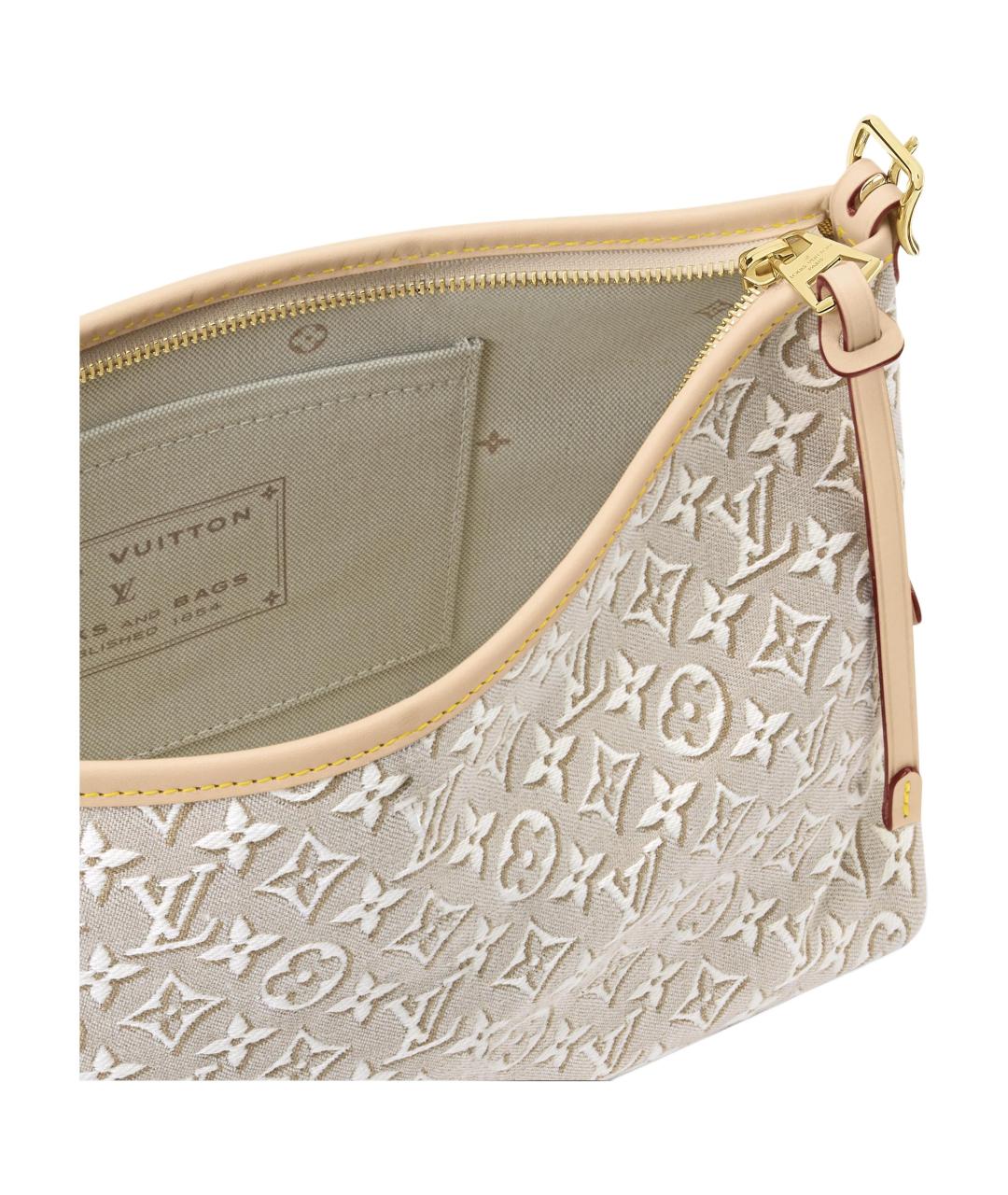 LOUIS VUITTON Бежевая сумка через плечо, фото 5