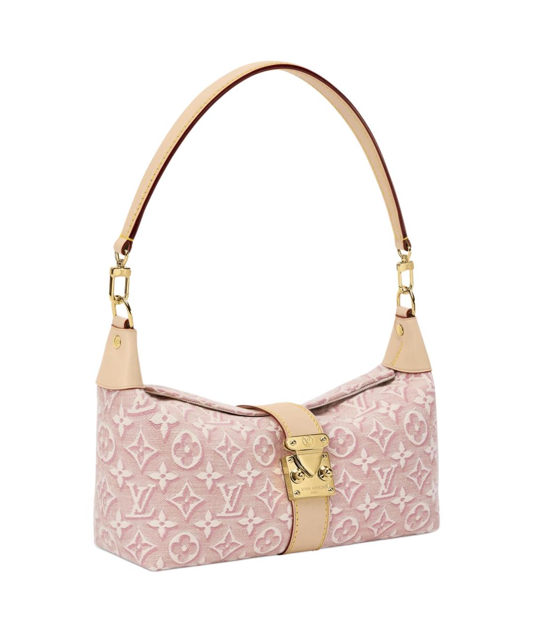 LOUIS VUITTON Розовая сумка через плечо, фото 2