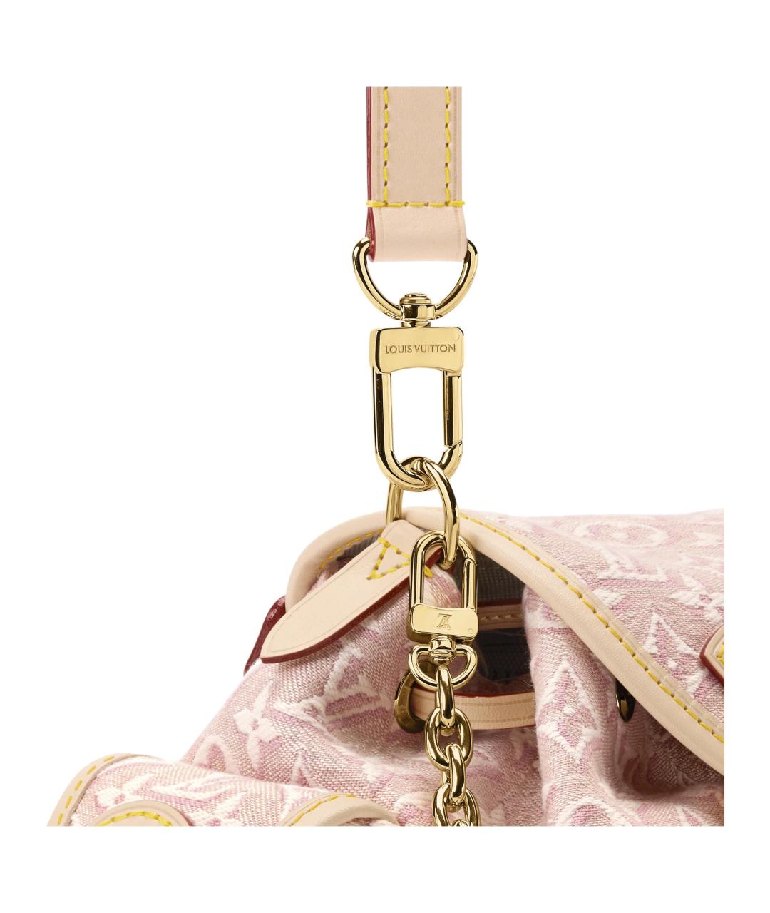 LOUIS VUITTON Розовая сумка через плечо, фото 5