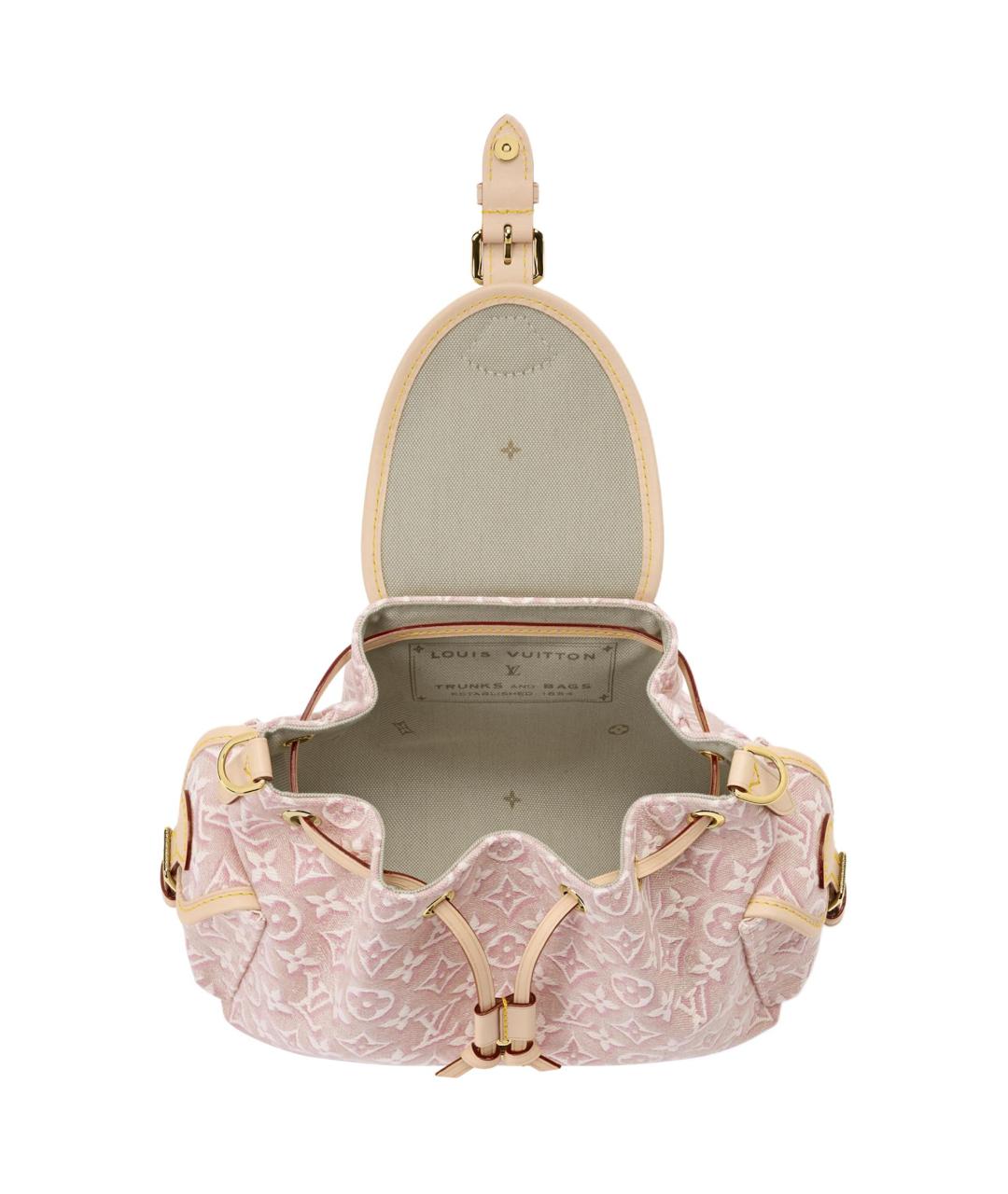 LOUIS VUITTON Розовая сумка через плечо, фото 4