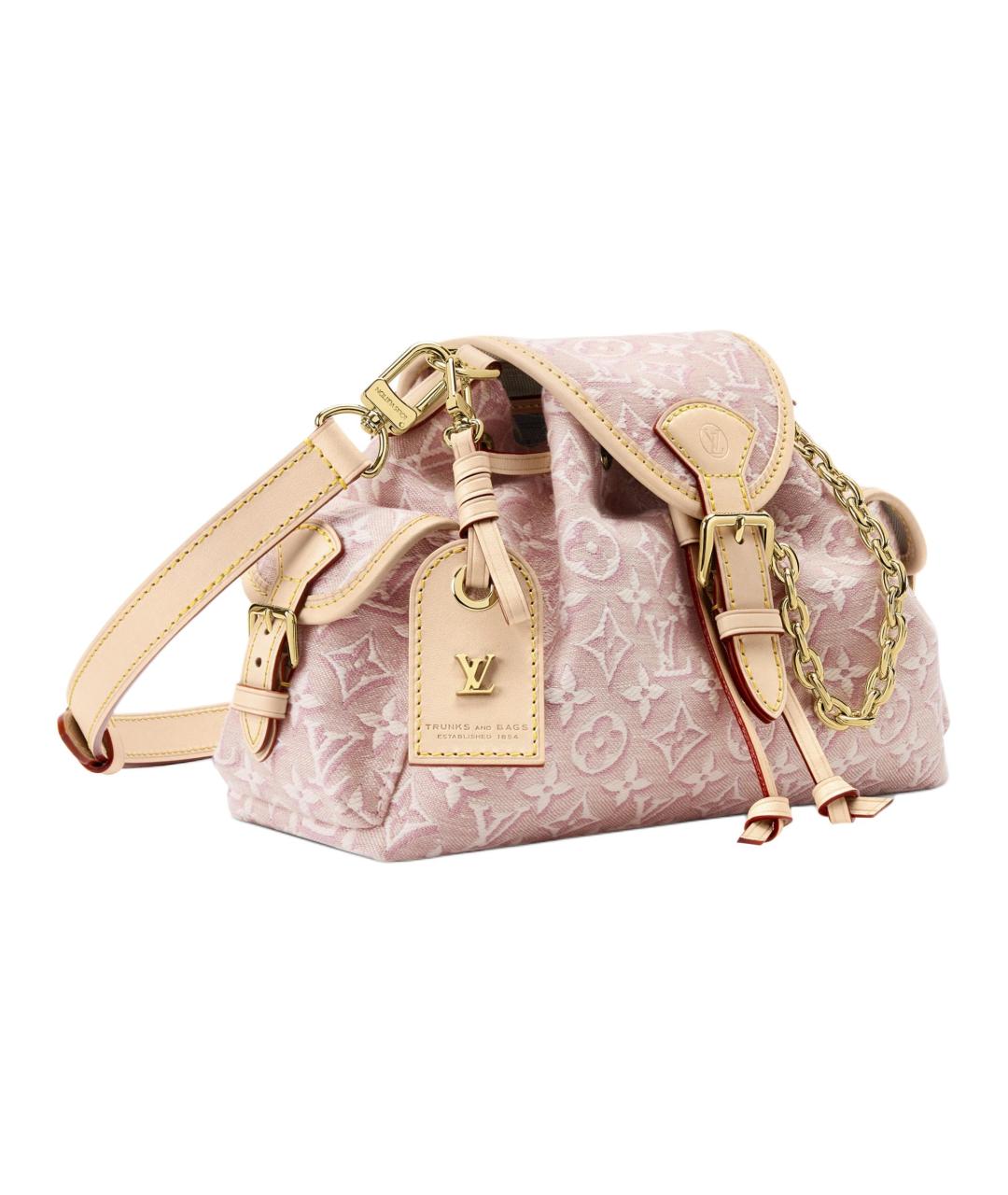 LOUIS VUITTON Розовая сумка через плечо, фото 2