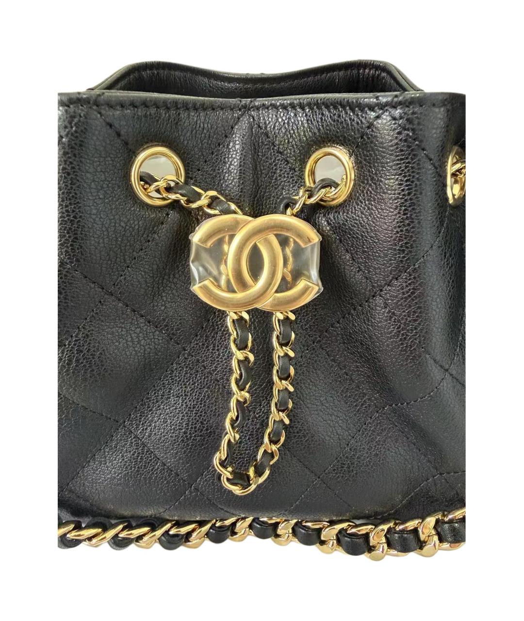 CHANEL Черная сумка через плечо, фото 2