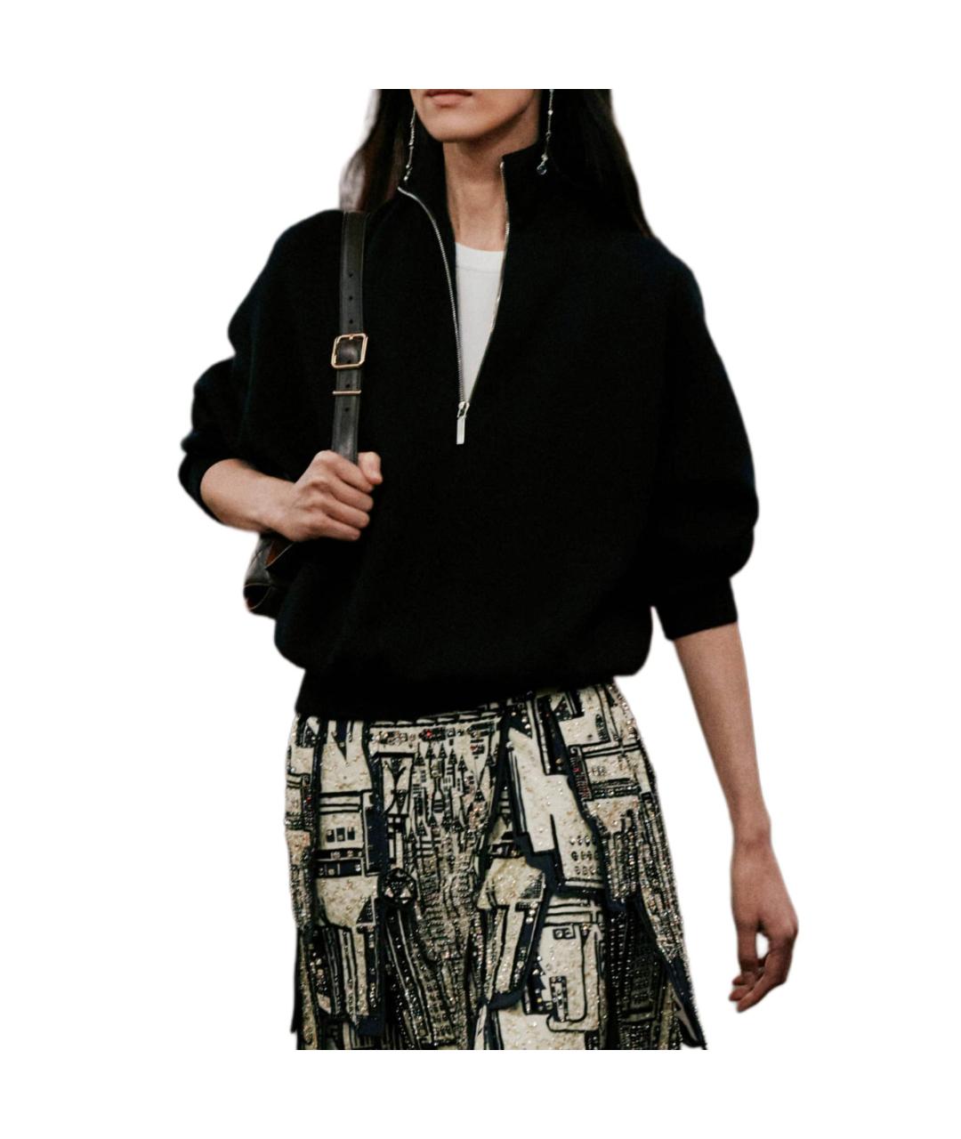 CHANEL Черный джемпер / свитер, фото 3