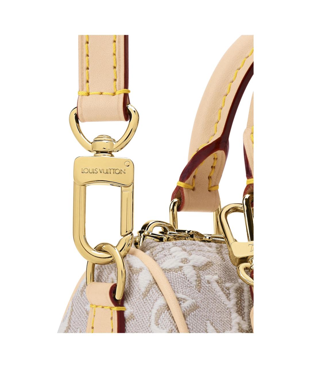 LOUIS VUITTON Бежевая сумка через плечо, фото 5