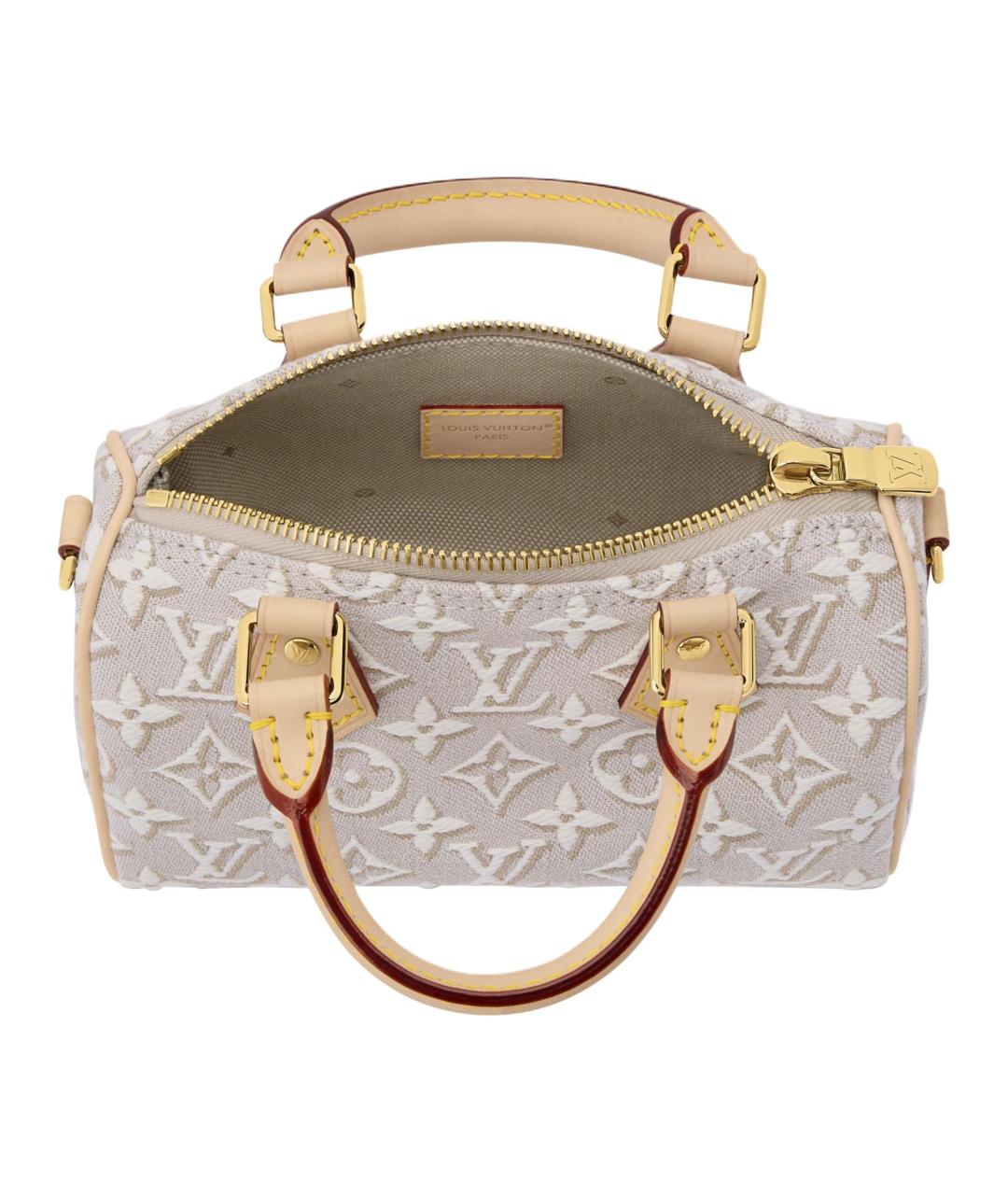 LOUIS VUITTON Бежевая сумка через плечо, фото 4