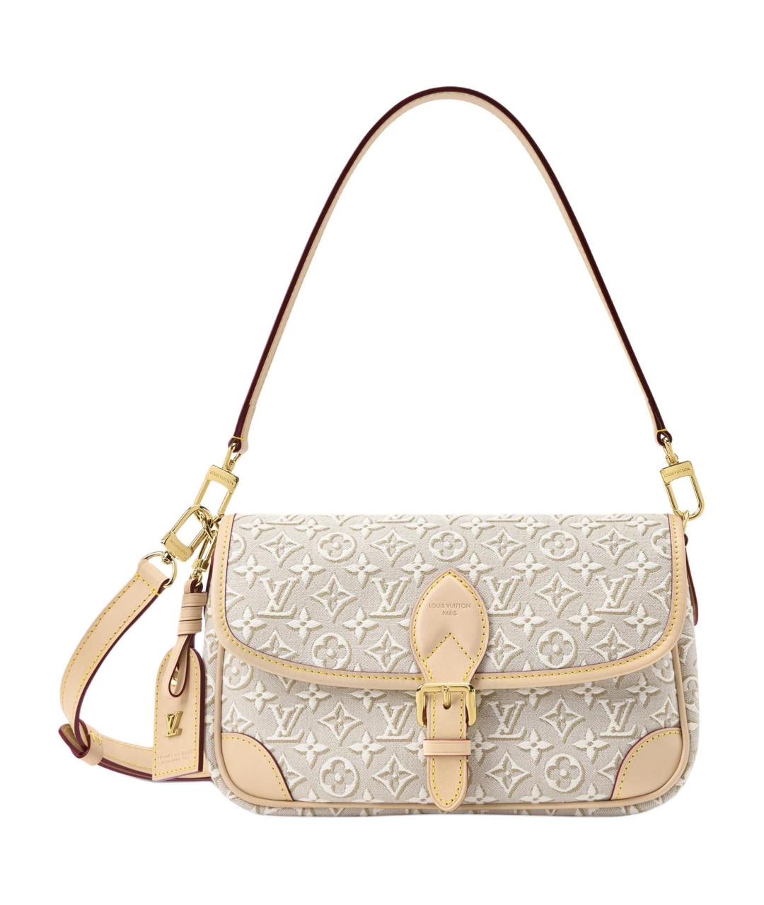 LOUIS VUITTON Бежевая сумка через плечо, фото 1