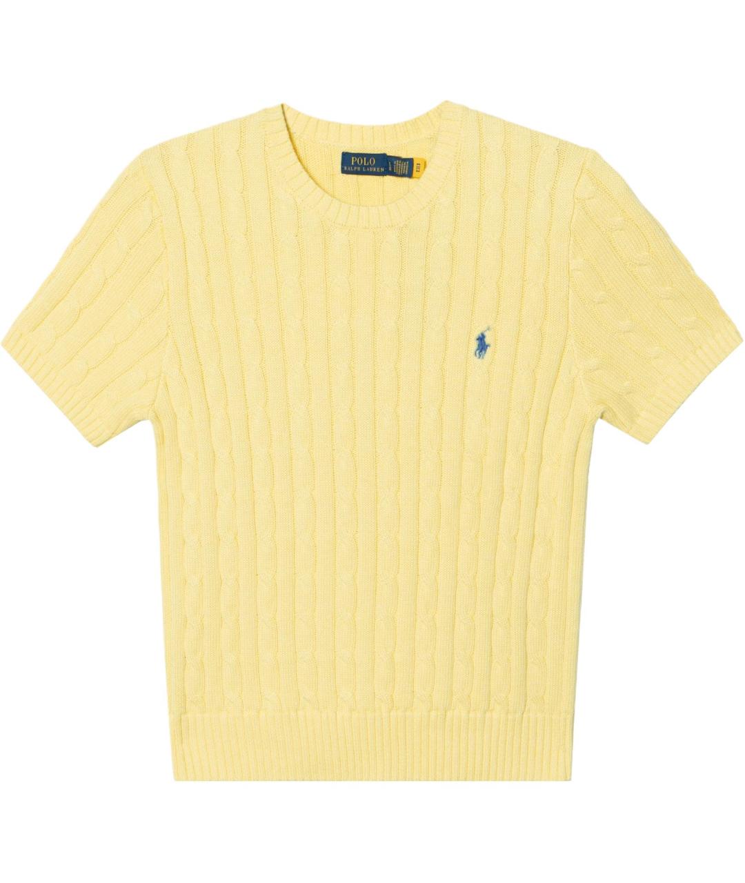 POLO RALPH LAUREN Желтый джемпер / свитер, фото 1