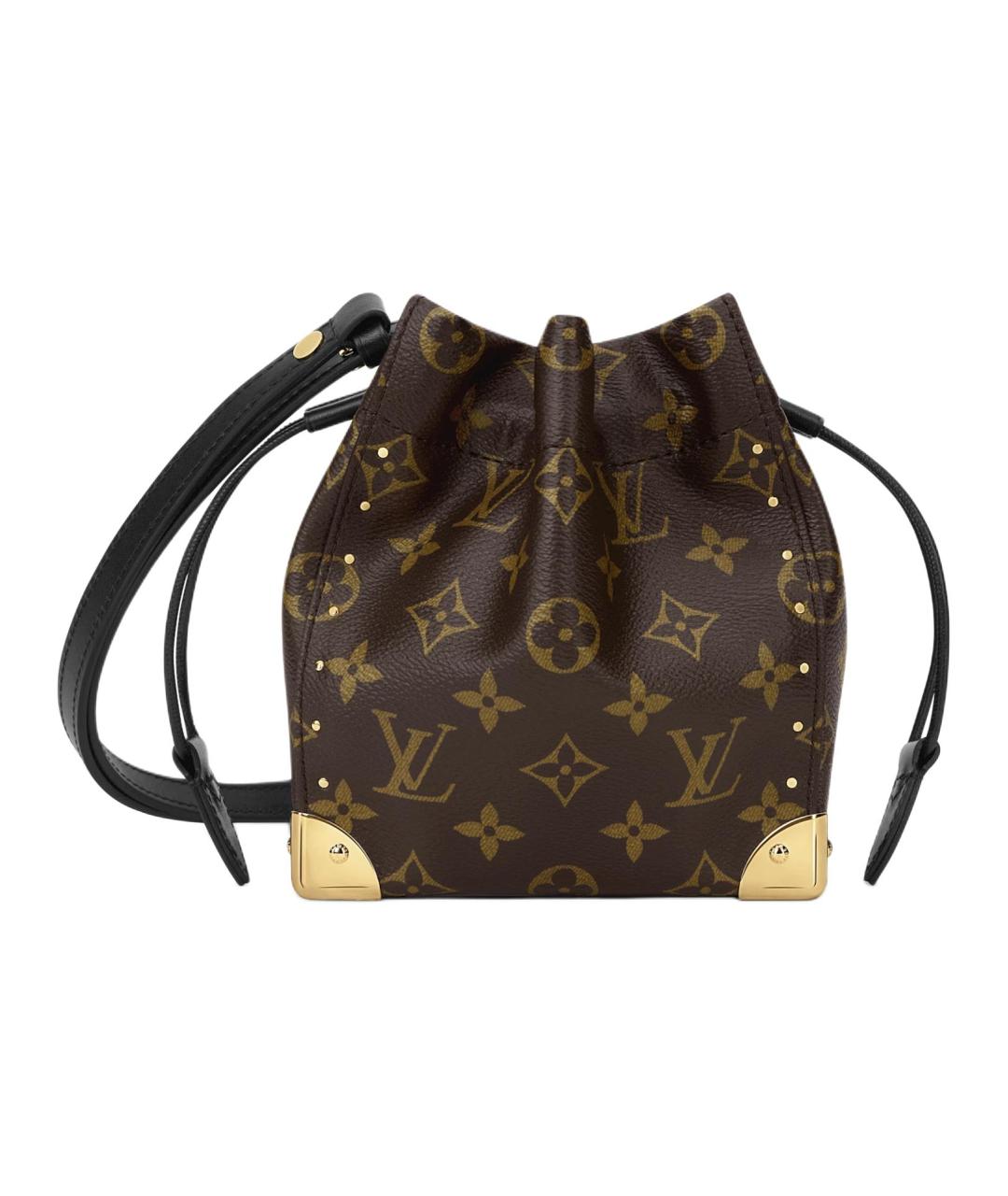 LOUIS VUITTON Коричневая сумка через плечо, фото 1