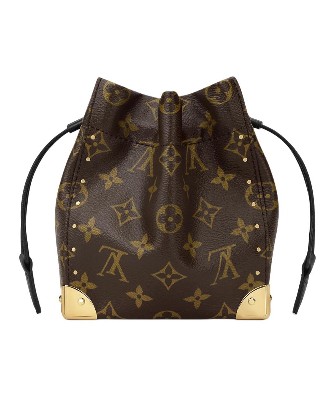 LOUIS VUITTON Коричневая сумка через плечо, фото 3