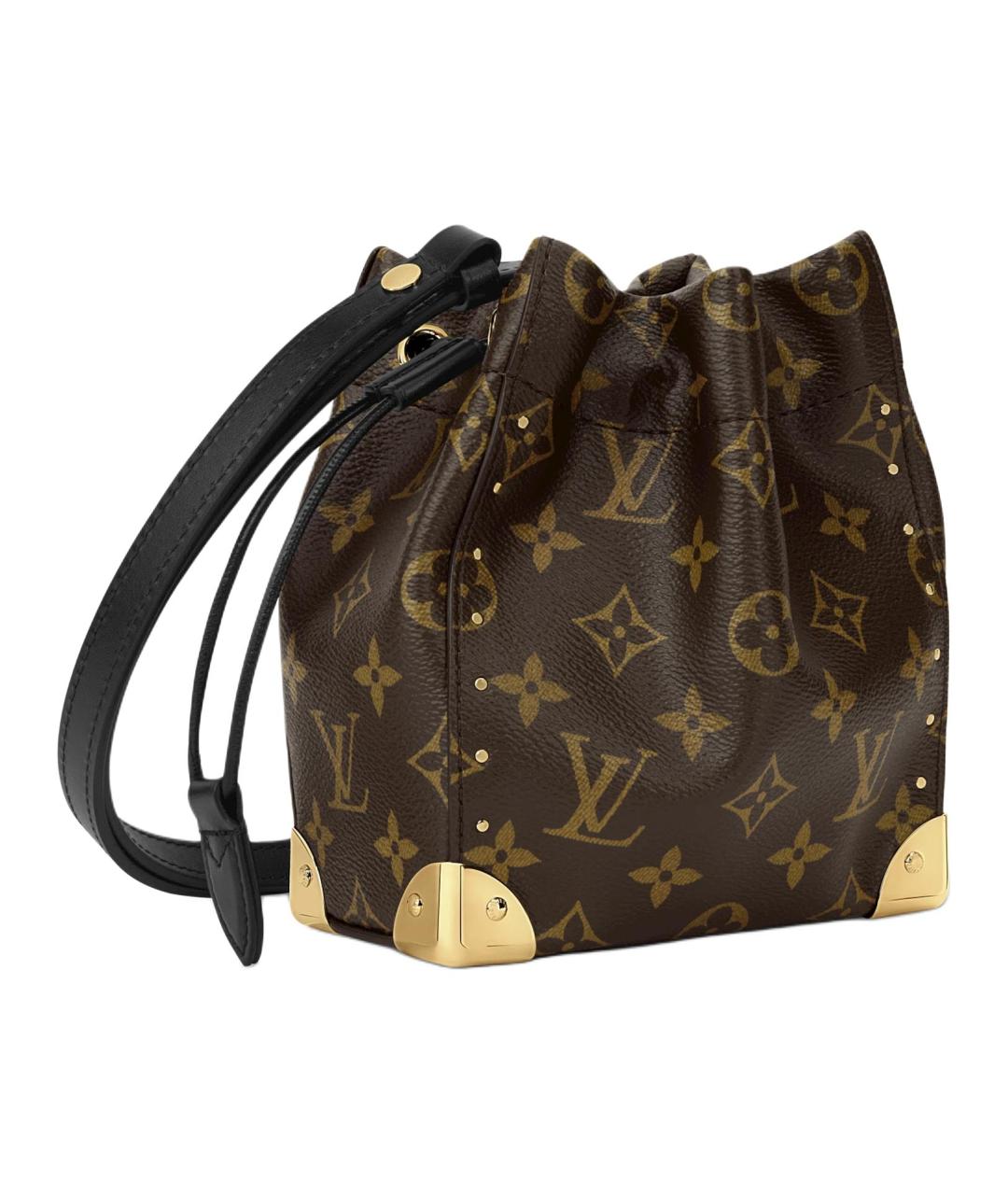 LOUIS VUITTON Коричневая сумка через плечо, фото 2
