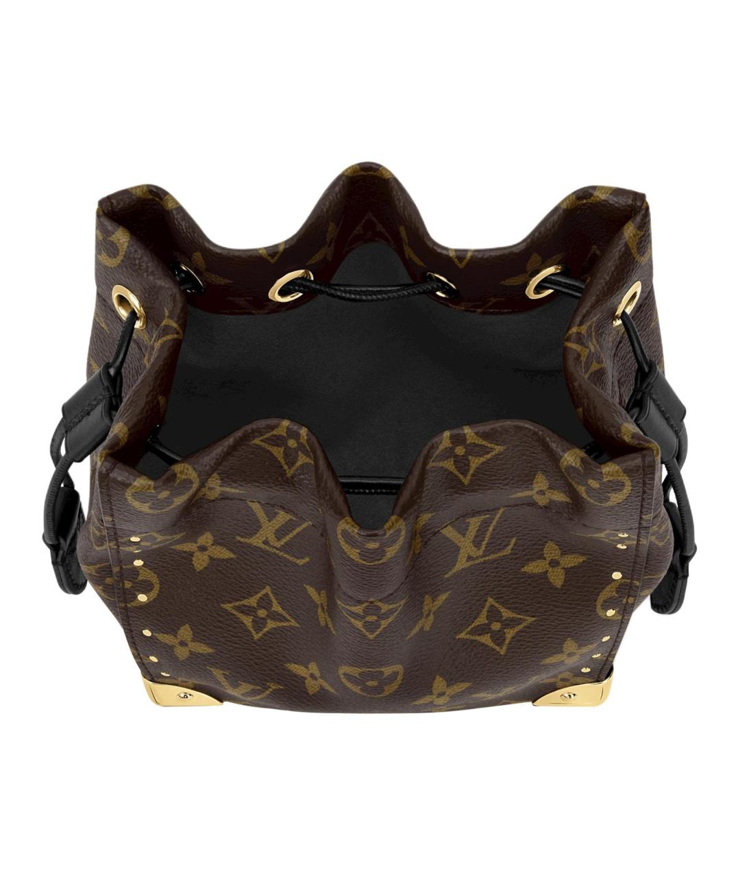 LOUIS VUITTON Коричневая сумка через плечо, фото 4