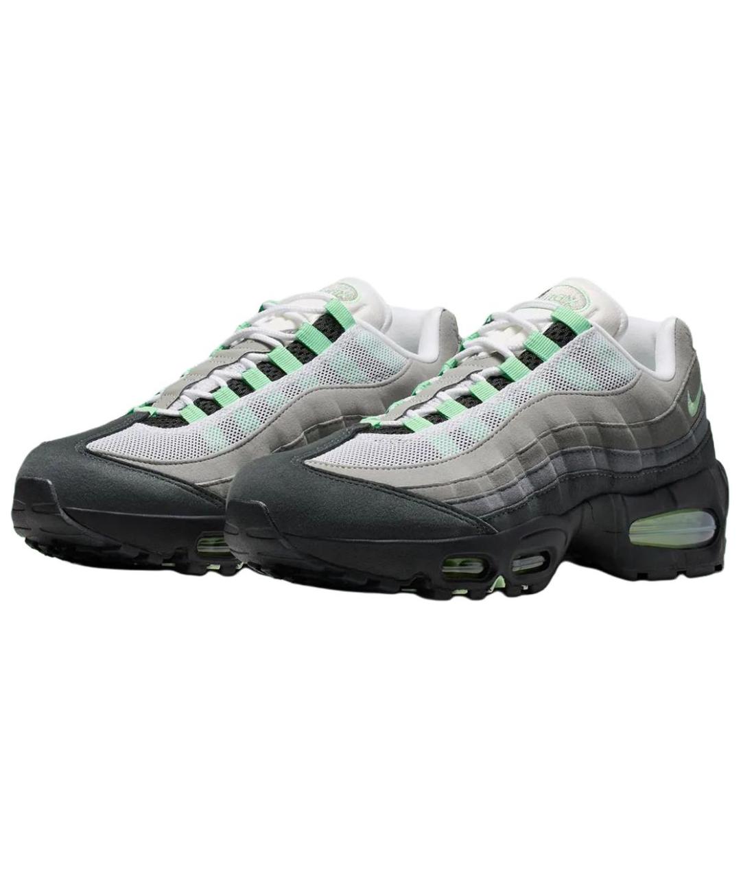 NIKE Серые текстильные кроссовки, фото 3