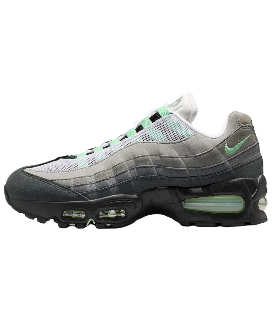 NIKE Серые текстильные кроссовки, фото 2