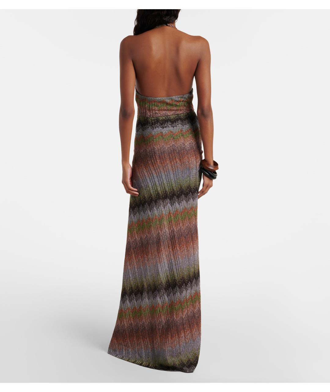 MISSONI Мульти вискозное коктейльное платье, фото 3