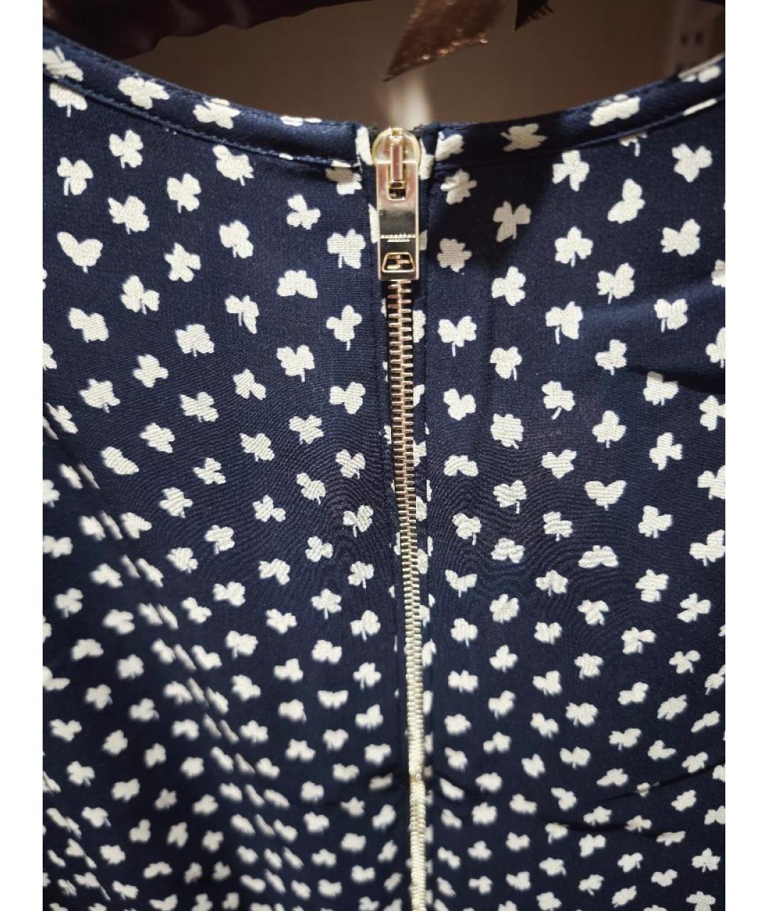 BURBERRY Черное шелковое повседневное платье, фото 4