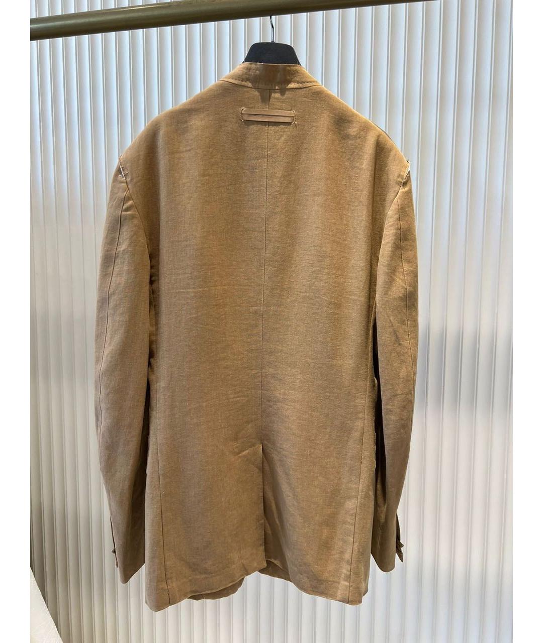 ZEGNA Бежевый пиджак, фото 2