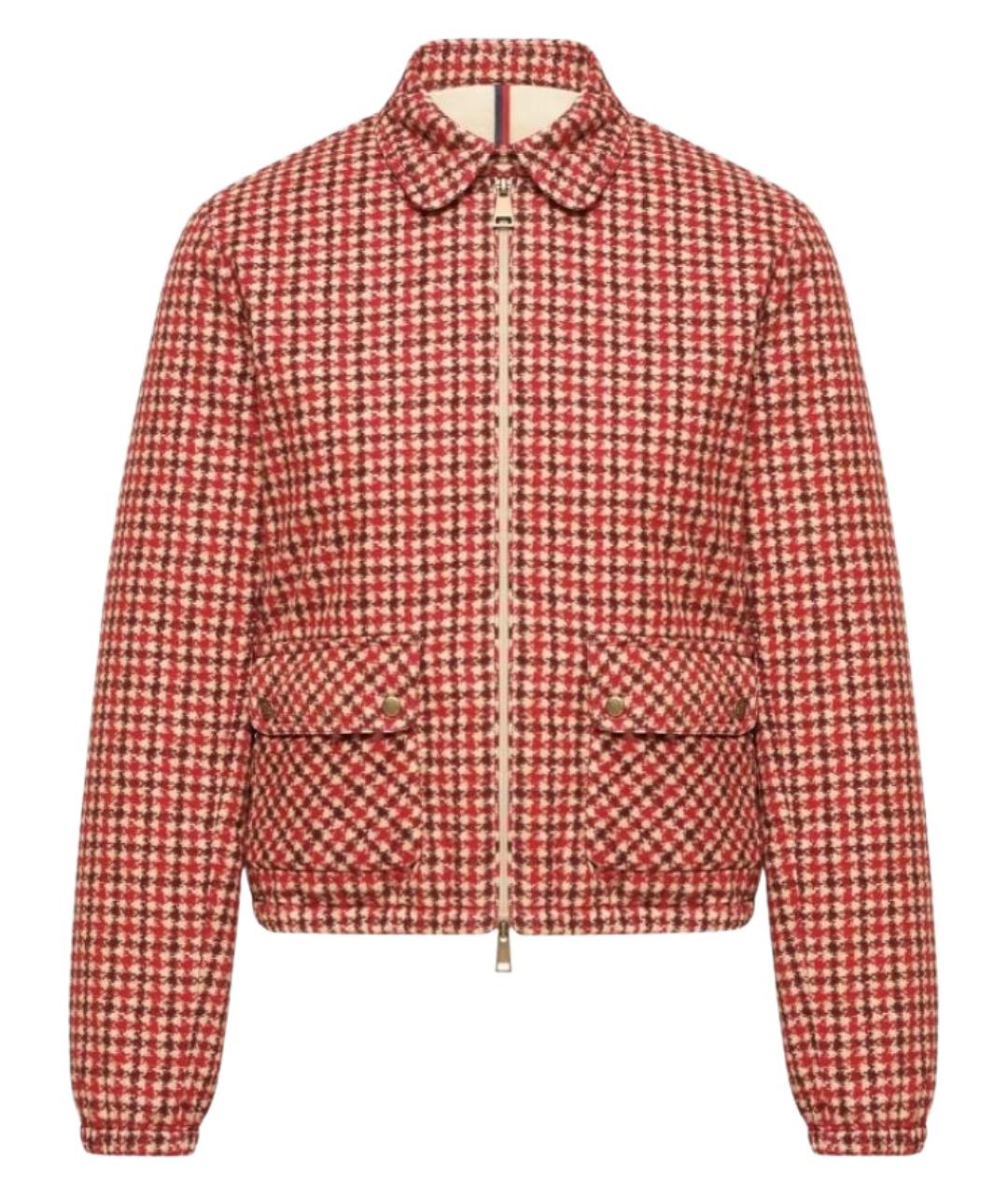 MONCLER Красная куртка, фото 1