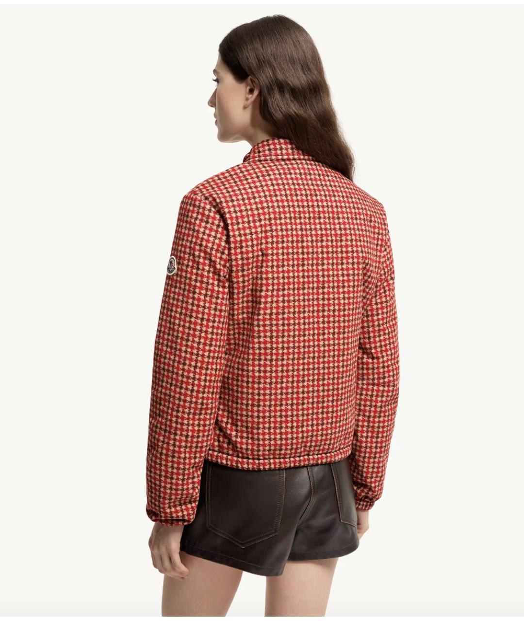 MONCLER Красная куртка, фото 4