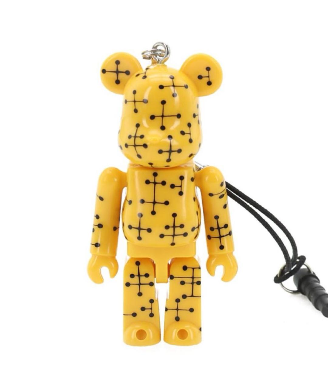 BEARBRICK Желтый брелок, фото 8