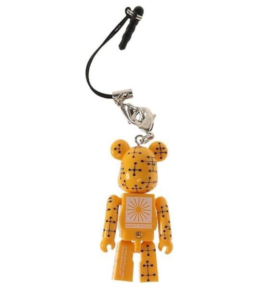 BEARBRICK Желтый брелок, фото 7