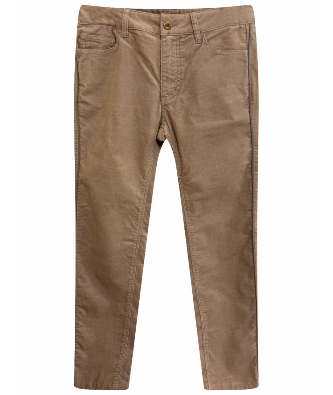 ZADIG & VOLTAIRE Бежевые хлопковые прямые джинсы, фото 1