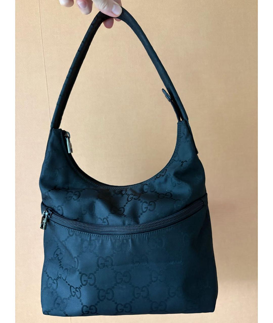 GUCCI Черная сумка с короткими ручками, фото 9