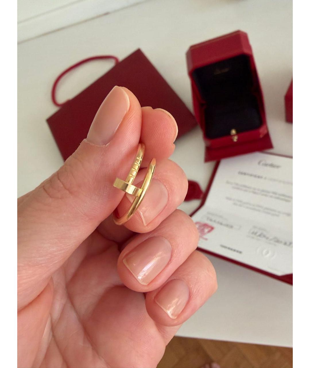 CARTIER Желтое кольцо из желтого золота, фото 3