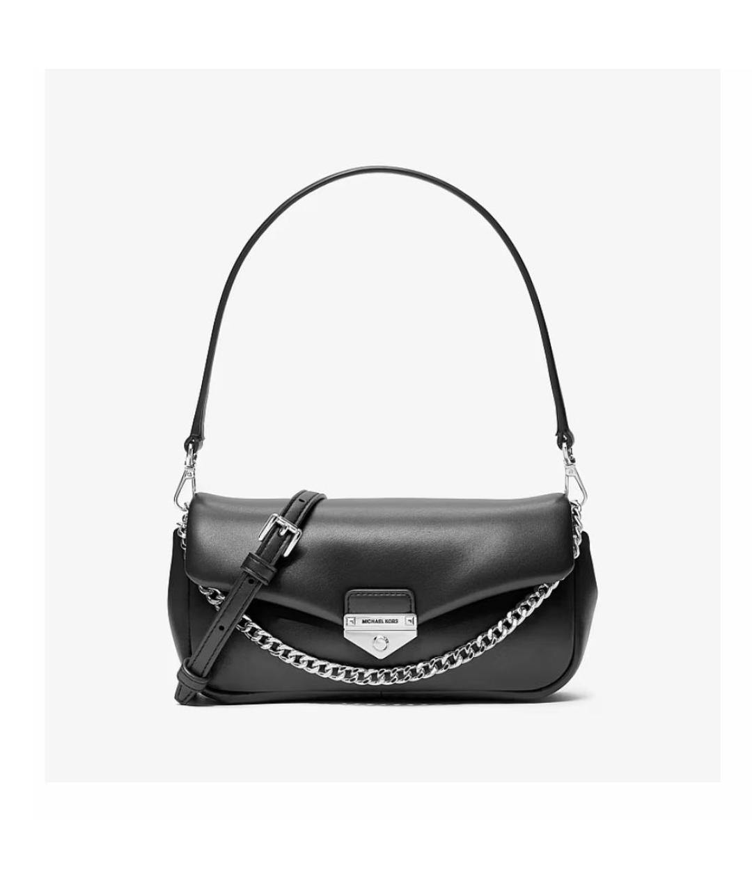 MICHAEL KORS Черная сумка через плечо, фото 3