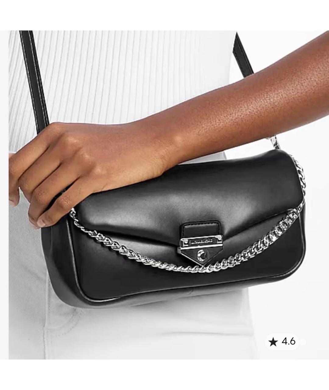 MICHAEL KORS Черная сумка через плечо, фото 6