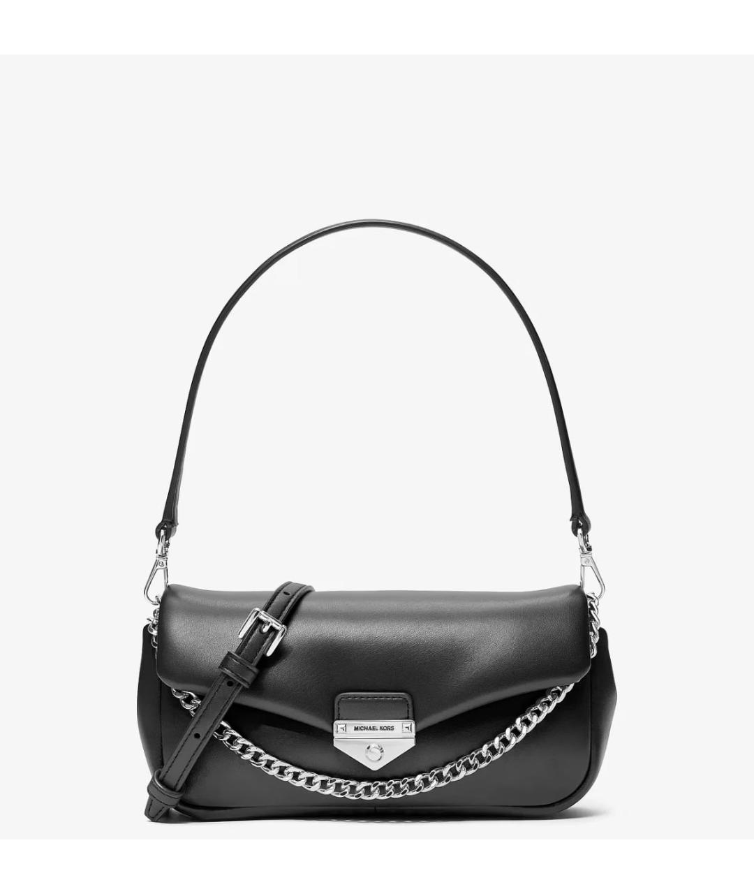 MICHAEL KORS Черная сумка через плечо, фото 7