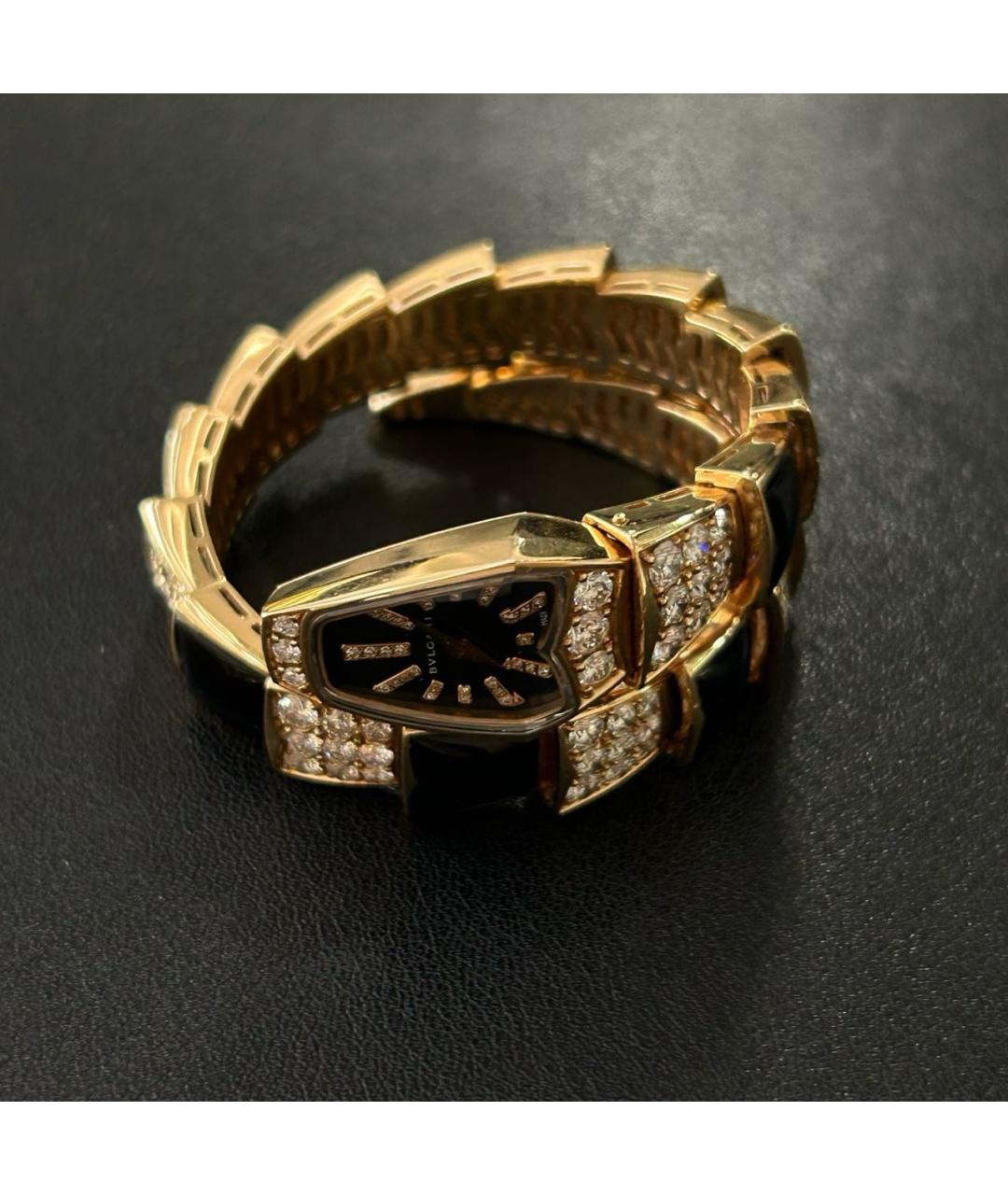 BVLGARI Золотые часы из розового золота, фото 2