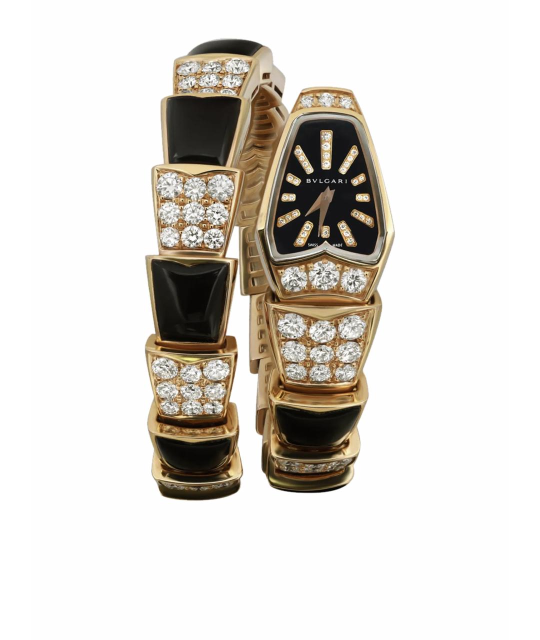 BVLGARI Золотые часы из розового золота, фото 1