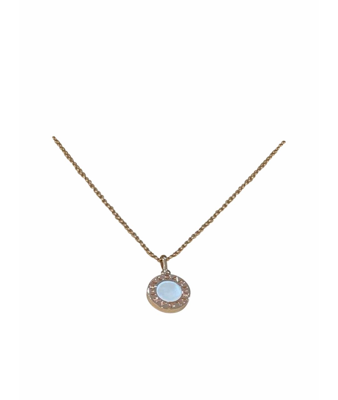 BVLGARI Золотая подвеска из розового золота, фото 1