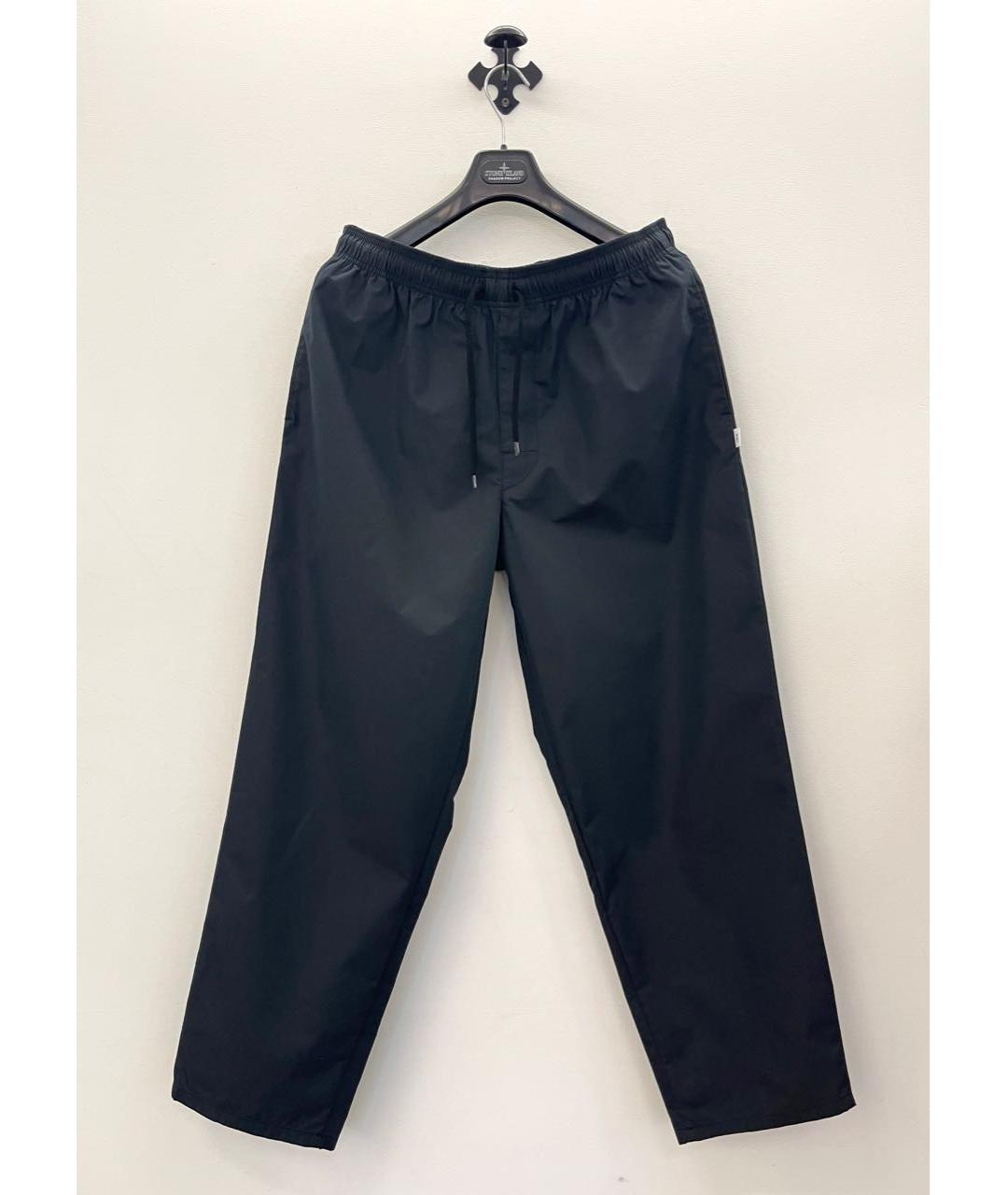 WTAPS Черные хлопковые повседневные брюки, фото 2