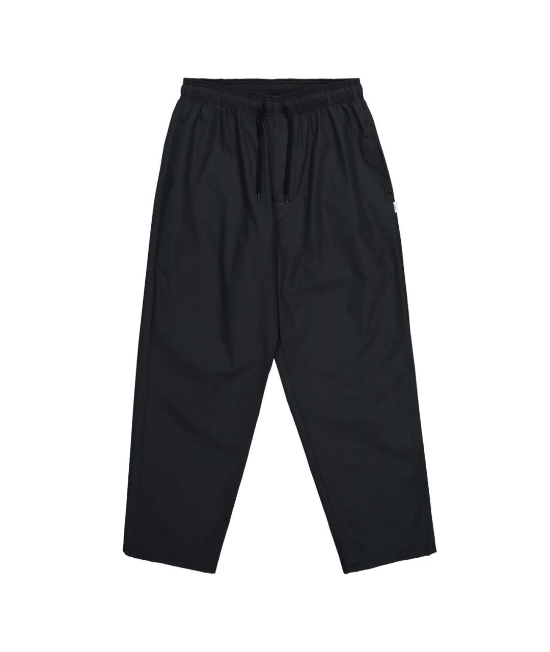 WTAPS Черные хлопковые повседневные брюки, фото 1